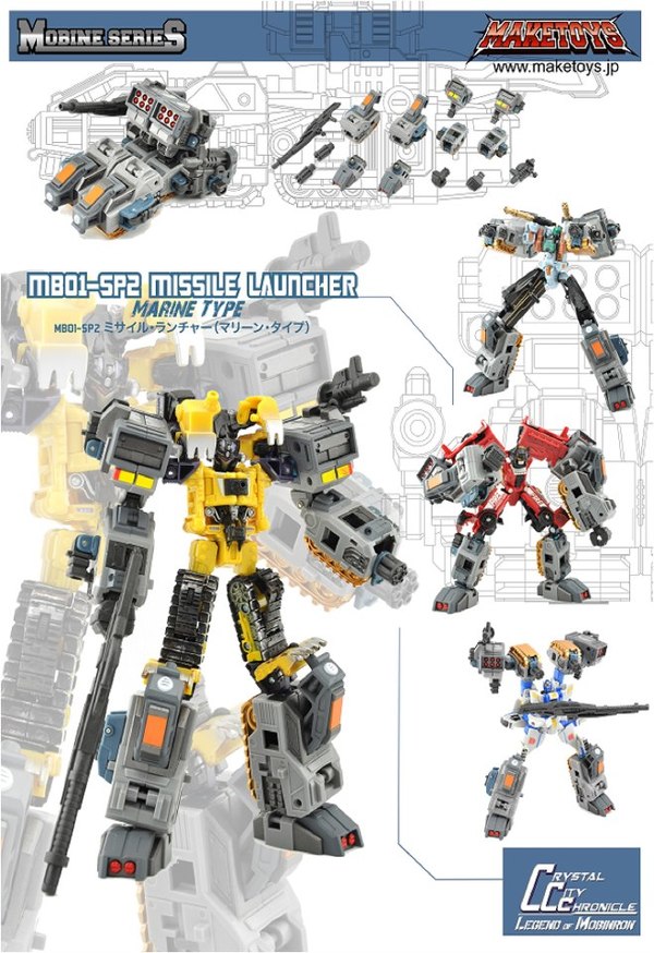 MakeToys  Chaos Paladin The Fallen  Missile Launcher Marine Type And Missle Launcher Jungle Type Image  (2 of 3)